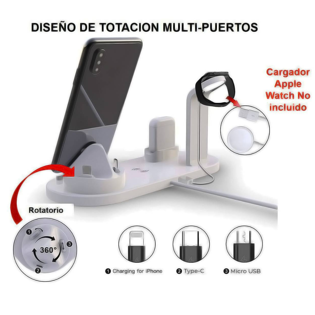 SmartPower™⚡Cargador iPhone AirPods⚡x4