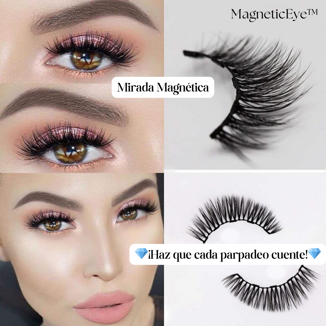 MagneticEye™🖤✨ Set de Pestañas Magnéticas X3👑