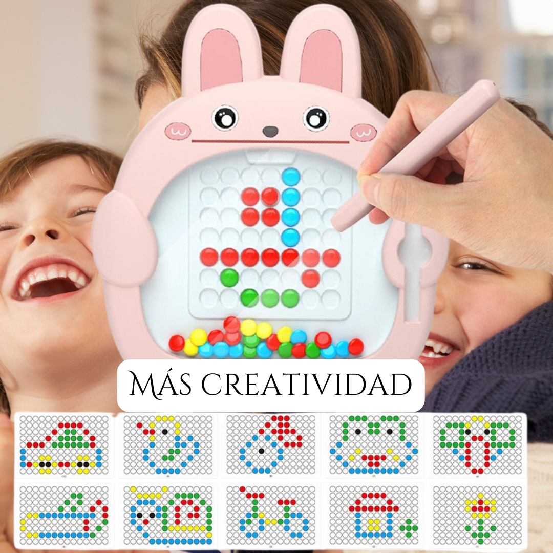 Táblet Montessori Conejo Magnético👨‍👩‍👦