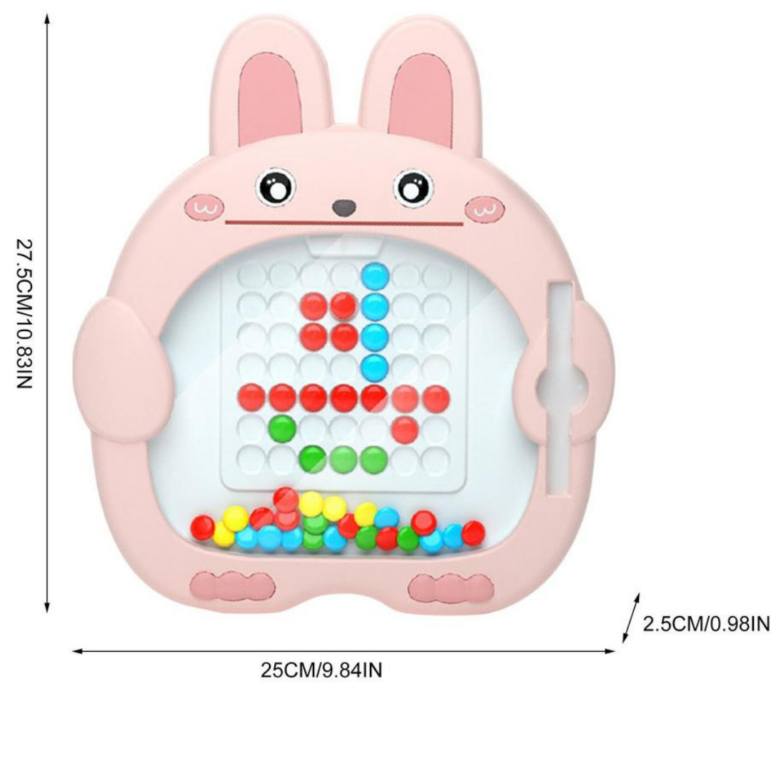 Táblet Montessori Conejo Magnético👨‍👩‍👦